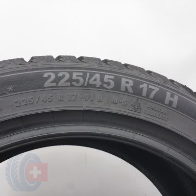 4. Opony 225/45 R17 2x SEMPERIT 91H Speed-Grip 5 Zimowe 2025 7,7-7,8mm