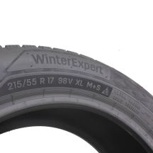3. 1 x UNIROYAL 215/55 R17 98V XL WinterExpert Zima 2022 8mm 