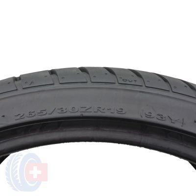 4. Opony 265/30 ZR19 2x HANKOOK 93Y XL Ventus S1 evo Letnie 2017 5,8mm