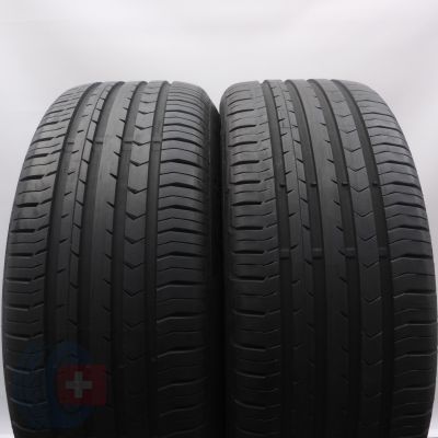 Opony 225/55 R17 2x CONTINENTAL 97W Seal ContiPremiumContact 5 Letnie 7-7,8mm 2016, 2018
