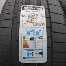 2. Opony 265/40 R20 4x CONTINENTAL 104Y XL SportContact6 M01B Letnie 2020, 2021 Nieużywane