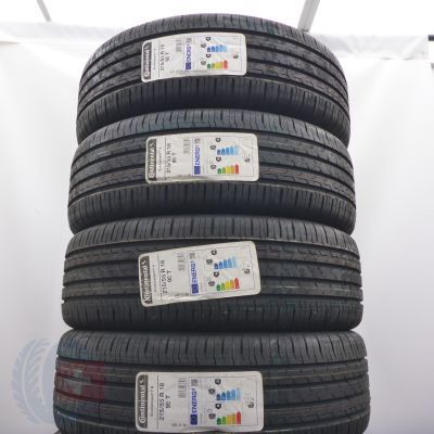 Opony 215/55 R18 4x CONTINENTAL 95T EcoContact 6 Letnie 2023 Nieużywane 