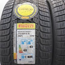 2. Opony 275/45 R18 2x PIRELLI 107V XL Winter Sottozero 3 MGT Zimowe 2019