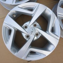 4. 4 x Alufelgi 15 HYUNDAI 4x100 6J Et48 Accent, i10, i20, i25, Bayon