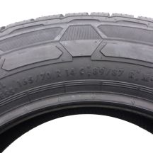 6. Opony 165/70 R14C 4x CONTINENTAL 89/87R VanContact Winter Zimowe 2021 Jak Nowe Nieużywane 