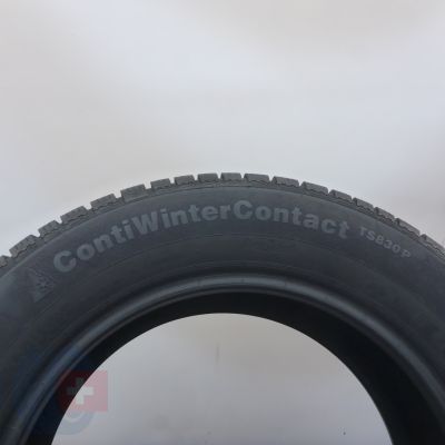 8. Opony 215/60 R16 2x CONTINENTAL 99H XL Seal ContiWinterContact TS830P Zimowe 2022 7,2mm
