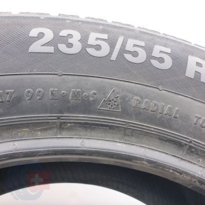 5. Opony 235/55 R17 4x CONTINENTAL 99H XL XL ContiWinterContact TS 830 P A0 Zimowe 2022
