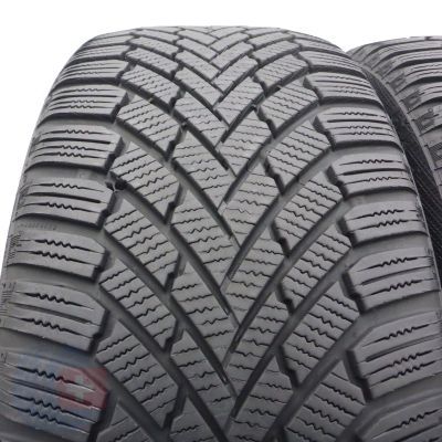 2. Opony 225/45 R17 2x CONTINENTAL 91H WinterContact TS860 Zimowe 2016, 2020 7,2mm