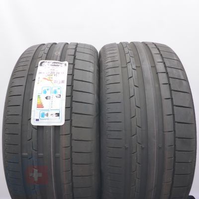 4. Opony 265/40 R20 4x CONTINENTAL 104Y XL SportContact6 M01B Letnie 2020, 2021 Nieużywane