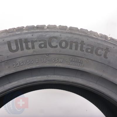 5. Opony 225/55 R16 2x CONTINENTAL 95W UltraContact Letnie 2023