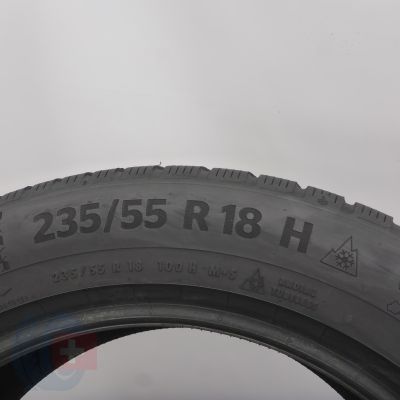 7. Opony 235/55 R18 2x CONTINENTAL 100H WinterContact TS 870 P Zimowe 2021 6,8mm