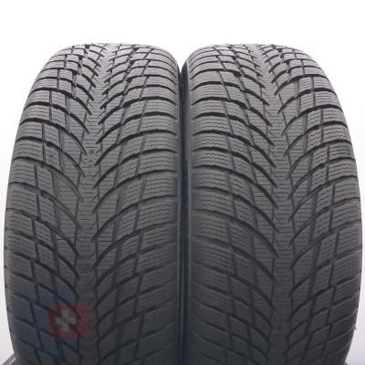 4. Opony 215/55 R17 4x NOKIAN 98V XL WR Snofproof P Zimowe 2021 8,5-8mm