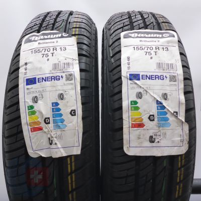 Opony 155/70 R13 2x BARUM 75T Brillantis 2 letnie 2023