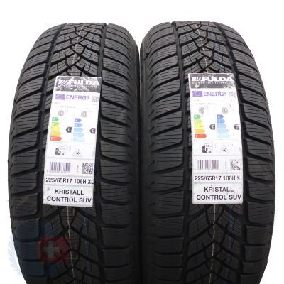 7. 4 x FULDA 225/65 R17 106H XL Kristall Control SUV Zima 2024 Jak Nowe