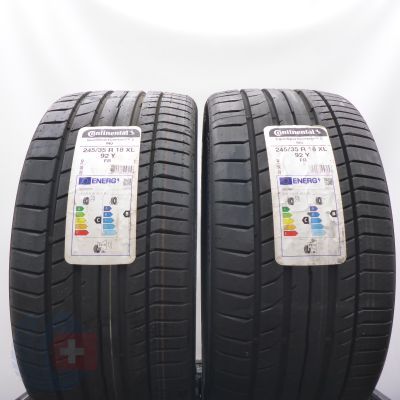 Opony 245/35 R18 2x CONTINENTAL 92Y ContiSportContact 5 M0  Letnie 2022 