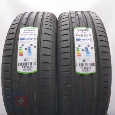 Opony 235/55 ZR19 2x NOKIAN 105Y XL Powerproof 1 Letnie 2023 