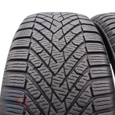 3. Opony 215/55 R18 2x PIRELLI 99H XL Winter 2 Cinturato Zimowe 2021 Jak Nowe 7,2mm