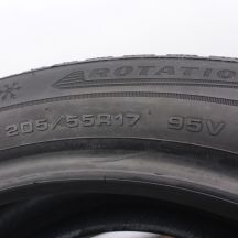5. Opony 205/55 R17 2x DUNLOP 95V XL WinterSport 5 Zimowe 2017 6,8-7mm