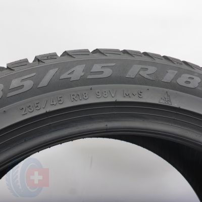 5. Opony 235/45 R18 2x PIRELLI 98V XL PNCS TO Sottozero 3 Winter Zimowe 2023 6,8mm