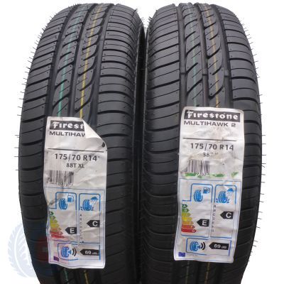5. 4 x FIRESTONE 175/70 R14 88T XL Multi Hawk 2 Lato 2018 Jak Nowe