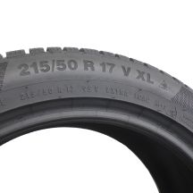 6. 4 x CONTINENTAL 215/50 R17 95V XL WinterContact TS850 P 2018 Zima 6,8-8mm Jak Nowe