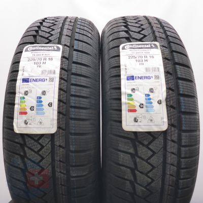 4. Opony 225/70 R16 4x CONTINENTAL 103H WinterContact TS 850 P SUV 2022 Zimowe 