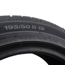 4. 2 x CONTINENTAL 195/50 R15 82T ContiPremiumContact 2 Lato 2015 5,8-6mm