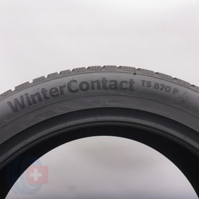 5. Opony 275/45 R21 2x CONTINENTAL 110V XL WinterContact TS 870 P Zimowe 2024 8,6mm