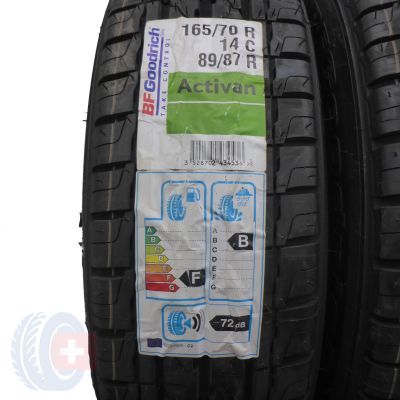 2. 2 x BF GOODRICH 165/70 R14 C 89/87R Activan Lato 2017