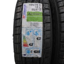 2. 2 x BF GOODRICH 165/70 R14 C 89/87R Activan Lato 2017