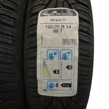2. 4 x UNIROYAL 185/70 R14 88T MS Plus 77 Zima 2015 NIEUŻYWANE 