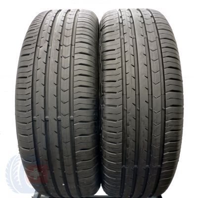 2 x CONTINENTAL 215/65 R15 96H 7.8mm ContiPremiumContact 5 Lato DOT18 JAK NOWE
