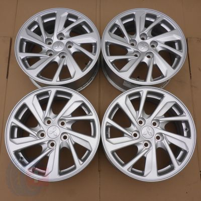 4 x Alufelgi 16 MITSUBISHI 5x114,3 6,5J Et38 Oryginalne Eclipse Cross + czujniki 