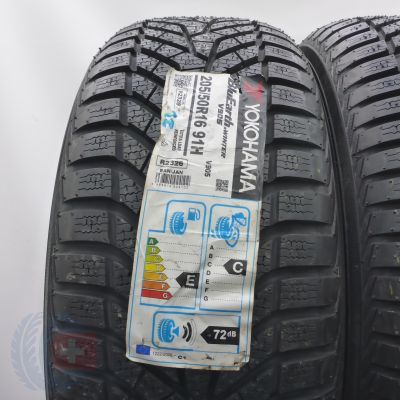2. Opony 205/50 R16 2x YOKOHAMA 91H XL BluEarth Winter V905 Zimowe 2018/21 
