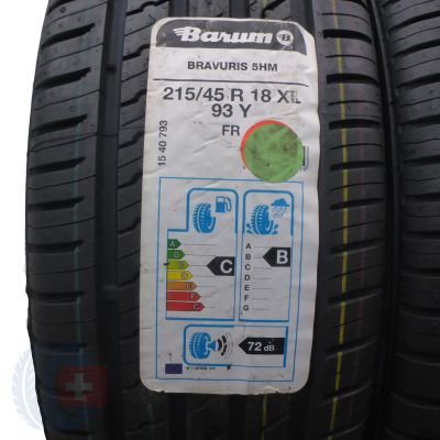 2. 2 x BARUM 215/45 R18 93Y XL Bravuris 5HM Lato 2021 