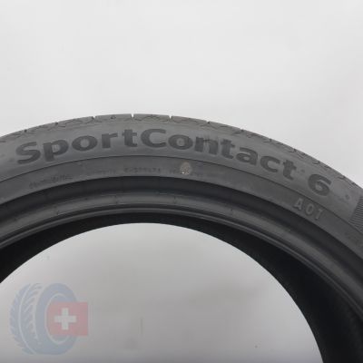 6. Opony 255/40 R20 4x CONTINENTAL 101Y XL SportContact 6 A01 Letnie 2025 6,5mm