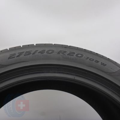 4. Opony 275/40 R20 2x PIRELLI 106W XL PZero Letnie 2023 6-6,5mm