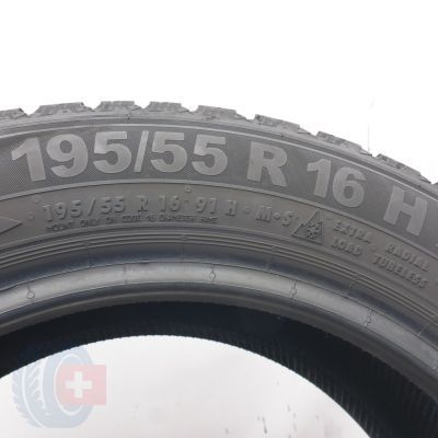 6. Opony 195/55 R16 2x SEMPERIT 91H XL Speed-Grip 5 Zimowe 2025 7,8-7,5mm