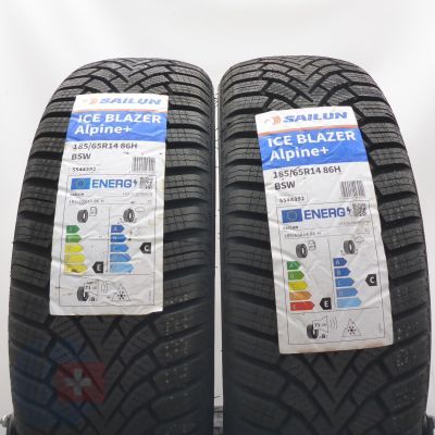 5. Opony 185/65 R14 4x SAILUN 86H Ice Blazer Alpin+ Zimowe 2025 