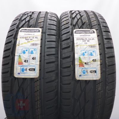 3. Opony 235/60 R18 4x GENERAL 107W XL Grabber GT M+S Letnie 2018
