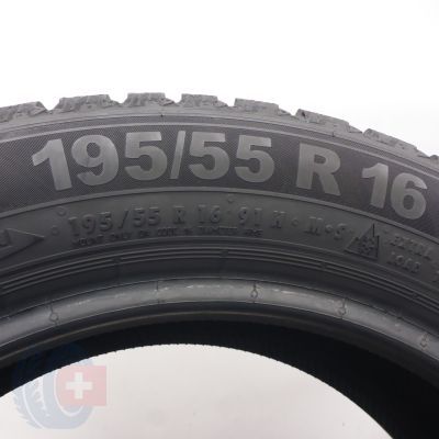 7. Opony 195/55 R16 4x SEMPERIT 91H Speed-Grip 5 Zimowe 2025 9-8,5mm 