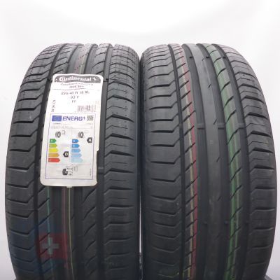 Opony 225/40 R19 2x CONTINENTAL 93Y XL ContiSportContact 6 MOE RFT Letnie 2022/23 