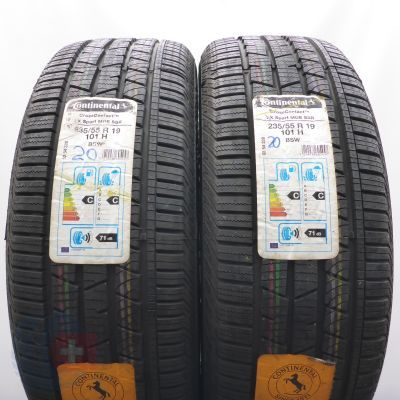 4. Opony 235/55 R19 4x CONTINENTAL 101H CrossContact LX Sport RFT M0E Letnie 2020