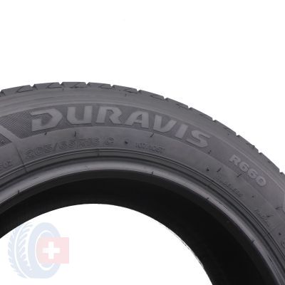 5. 2 x BRIDGESTONE 205/65 R16 C 107/105T Duravis R660 Lato 7-6.8mm
