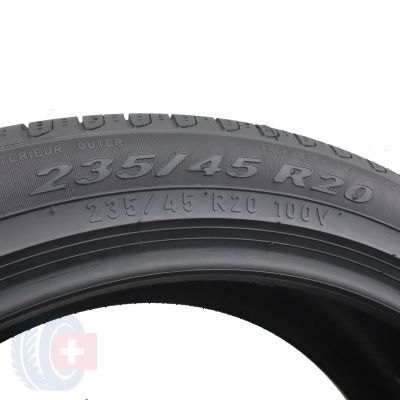 7. 4 x PIRELLI 235/45 R20 100V XL Scorpion Verde SEAL Lato 6.8  ; 8.2mm