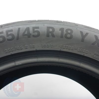5. Opony 255/45 R18 2x CONTINENTAL 103Y XL PremiumContact6 Letnie 2021 6mm
