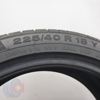 7. Opony 225/40 R18 4x CONTINENTAL 92Y XL ContiSportContact 5 M0 Letnie 2023 