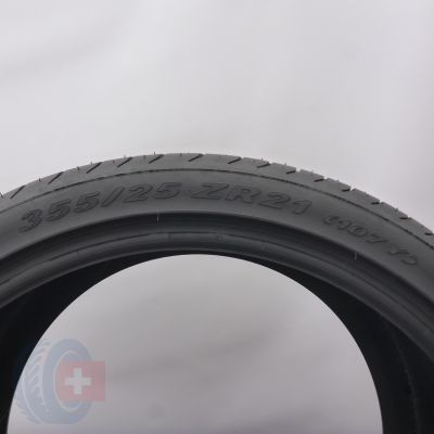 3. Opona 355/25 R21 1x PIRELLI 107Y XL PZero L Letnia 2016 Nieużywana 