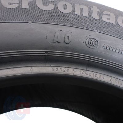 8. 2 x CONTINENTAL 235/55 R17 99H ContiWinterContact TS830 P AO Zima 2014/16 6,2-7mm