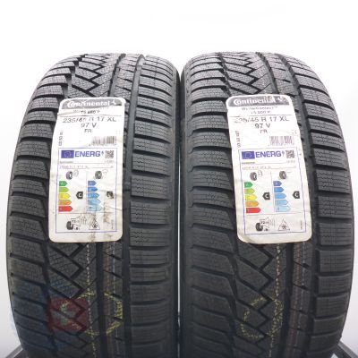 Opony 235/45 R17 2x CONTINENTAL 97V XL WinterContact TS 850 P Zimowe 2022